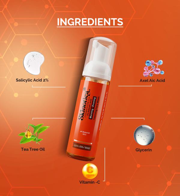 MORNING-EVENING FOAMING FACEWASH